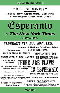 Esperanto in the New York Times